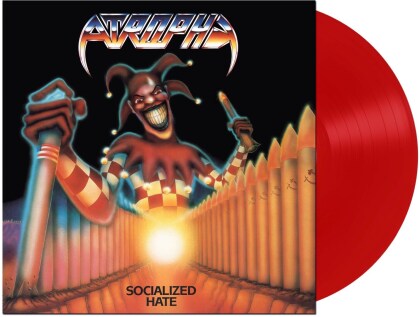 Atrophy - Socialized Hate (2022 Reissue, Limited Edition, Red Vinyl, LP)
