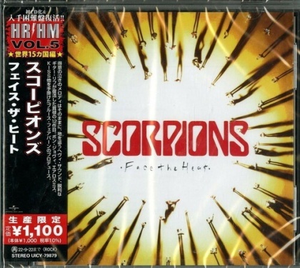 Scorpions - Face The Heat (2022 Reissue, Japan Edition)