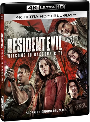 Resident Evil: Welcome to Raccoon City (2021) (4K Ultra HD + Blu-ray)