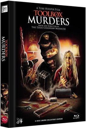 Toolbox Murders (1978) (Cover A, Limited Collector's Edition, Mediabook, 3 Blu-rays)