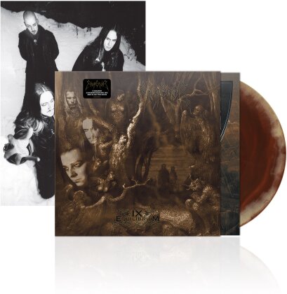 Emperor - Ix Equilibrium (2022 Reissue, Half Speed Masters, Black/Brown Swirl Vinyl, LP)