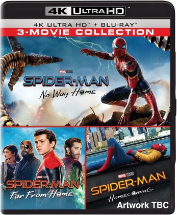 Spider-Man - 3-Movie Collection (3 4K Ultra HDs + 3 Blu-rays)