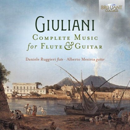 Daniele Ruggieri, Alberto Mesirca & Mauro Giuliani (1781-1829) - Complete Music For Flute & Guitar (4 CDs)