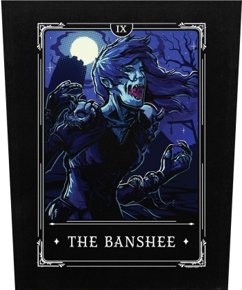 Deadly Tarot Legends: The Banshee - Backpatch