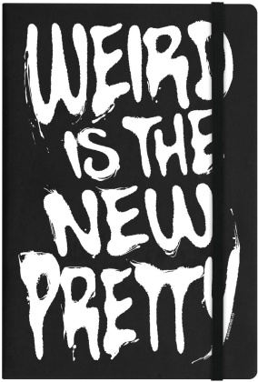 Weird is the New Pretty - A5 Hard Cover Notebook