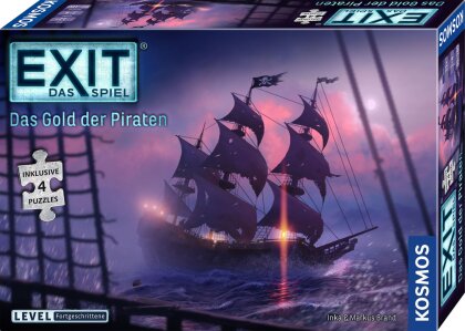 EXIT-Das Spiel: Das Gold der Piraten - inklusive 4 Puzzles