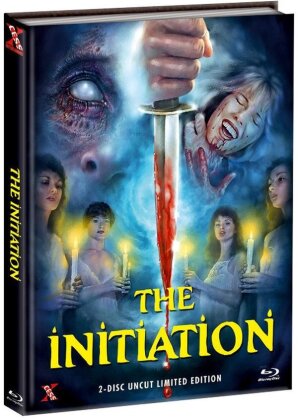 The Initiation (1984) (Cover B, Édition Limitée, Mediabook, Uncut, Unrated, Blu-ray + DVD)