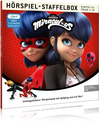 Miraculous - Miraculous - Staffelbox 3.1 ,Folge 1-13 (CD + Digital Copy)