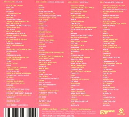 Various Artists - Kontor Top Of The Clubs Vol. 92 (4 CDs)