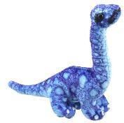 Fingerpuppe Brontosaurus blau