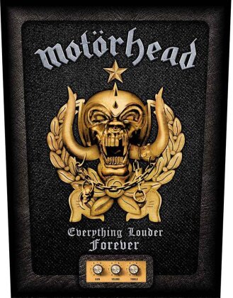 Motorhead Back Patch - Everything Louder Forever