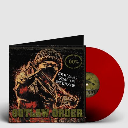 Outlaw Order - Dragging Down The Enforcer (2022 Reissue, Svart Records, Red Vinyl, LP)