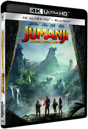 Jumanji - Bienvenue dans la jungle (2017) (4K Ultra HD + Blu-ray)
