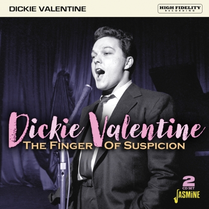 Dickie Valentine - Finger Of Suspicion (2022 Reissue, Jasmine Records, 2 CDs)
