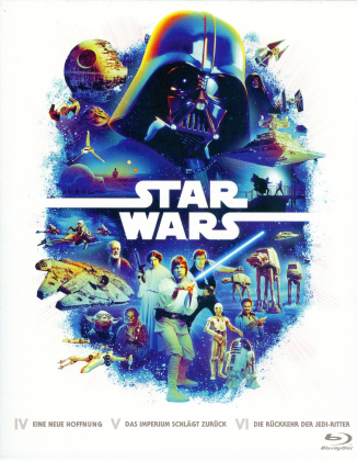 Star Wars Trilogie - Episode 4-6 (Digipack, 6 Blu-ray)