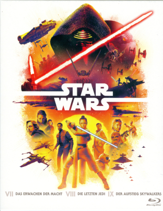 Star Wars Trilogie - Episode 7-9 (Digipack, 6 Blu-rays)