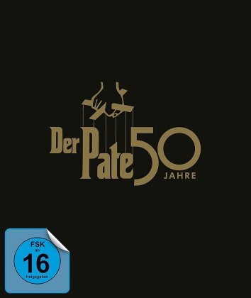 Der Pate - 50 Jahre - 3 Movie Collection (Coffee Table Book, 50th Anniversary Edition, Limited Collector's Edition, Remastered, Restaurierte Fassung, 4 4K Ultra HDs + 5 Blu-rays)