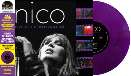 Nico - Live At The Hacienda '83 (RSD 2022, Clear Purple Vinyl, LP)