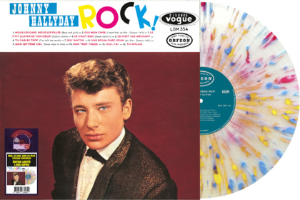 Johnny Hallyday - Nous Les Gars, Nous Les Filles (Venézuéla) - Rock! (RSD 2022, Yellow/Pink/Blue/Orange Splatter Vinyl, LP)