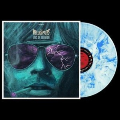 The Hellacopters - Eyes Of Oblivion (+ Poster, Limited Edition, White/Sky Blue Marbled Vinyl, LP)