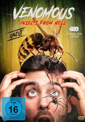 Venomous - Insects from Hell - 3 Filme (Uncut, 3 DVDs)