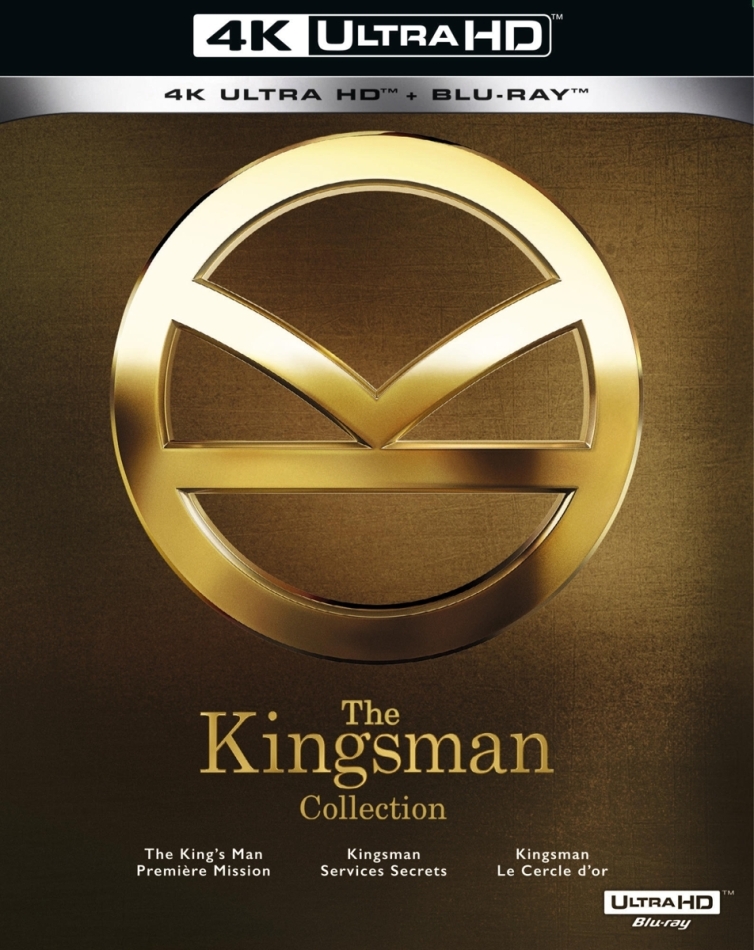 The Kingsman Collection 1-3 (3 4K Ultra HDs + 3 Blu-ray)