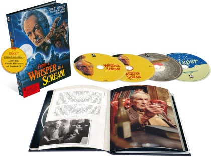 From a Whisper to a Scream (1987) (Cover A, Edizione Limitata, Mediabook, Ultimate Edition, Uncut, 3 Blu-ray + CD)