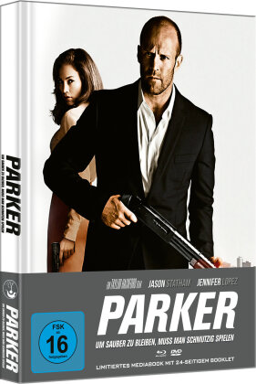 Parker (2013) (Cover C, Limited Edition, Mediabook, Blu-ray + DVD)