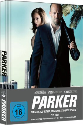 Parker (2013) (Cover D, Limited Edition, Mediabook, Blu-ray + DVD)