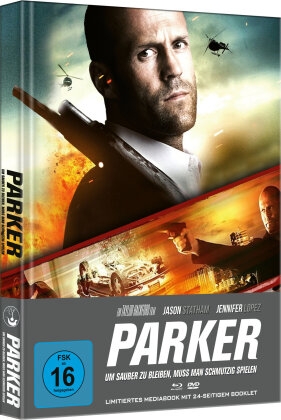 Parker (2013) (Cover E, Limited Edition, Mediabook, Blu-ray + DVD)