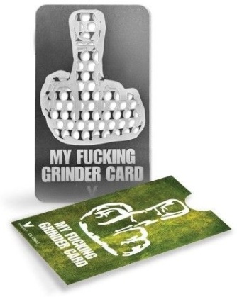 Grinder Card - Mittelfinger