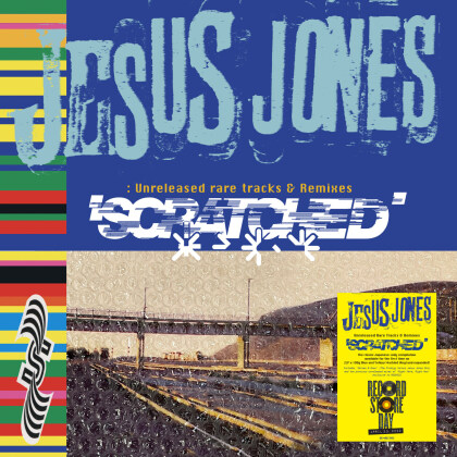 Jesus Jones - Scratched (2022 Reissue, Demon Records, RSD 2022, Blue+Yellow Marbled Vinyl, 2 LPs)