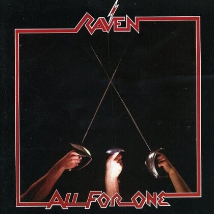 Raven - All For One (2022 Reissue, Culture Factory, BLACK|RED|COLORED VINYL, LP)