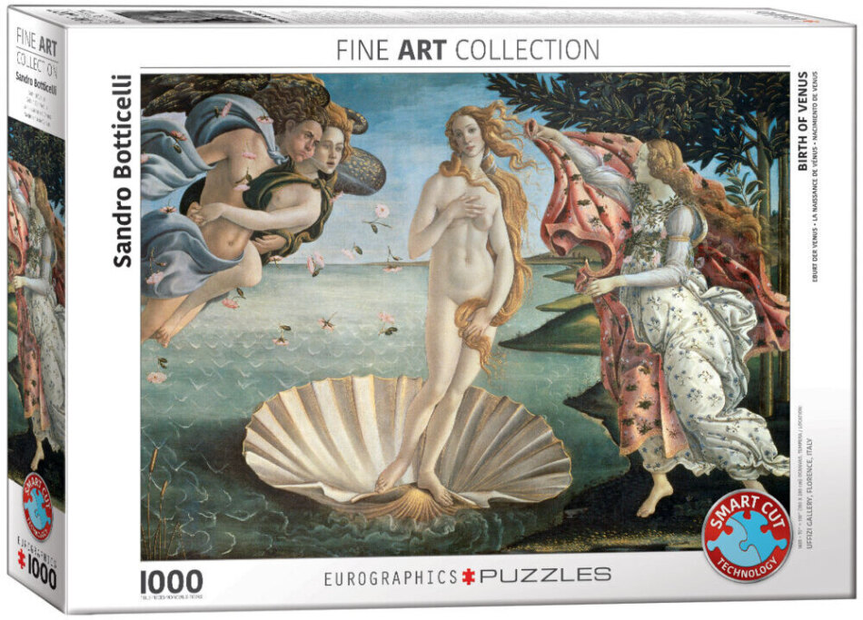 Sandro Botticelli: Die Geburt der Venus - 1000 Teile Puzzle