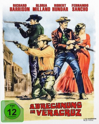 Abrechnung in Veracruz (1964) (Cover B, Mediabook, Blu-ray + DVD)