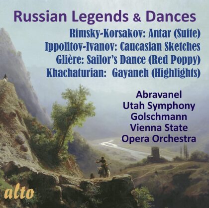 Nikolai Rimsky-Korssakoff (1844-1908), Michail Ippolitow-Iwanow, Reinhold Glière (1875-1956), Aram Khatchaturian (1903-1978), Maurice Abravanel, … - Russian Legends & Dances