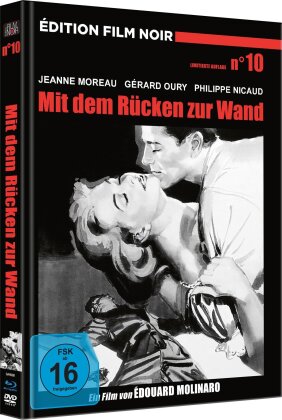 Mit dem Rücken zur Wand (1958) (Édition Film Noir, Limited Edition, Mediabook, Blu-ray + DVD)
