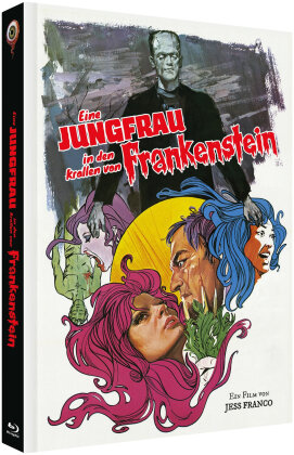 Eine Jungfrau in den Krallen von Frankenstein (1973) (Cover A, Édition Collector Limitée, Mediabook, Blu-ray + DVD)