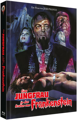 Eine Jungfrau in den Krallen von Frankenstein (1973) (Cover C, Collector's Edition Limitata, Mediabook, Blu-ray + DVD)
