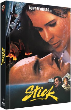 Stick (1985) (Cover B, Collector's Edition Limitata, Mediabook, Blu-ray + DVD)