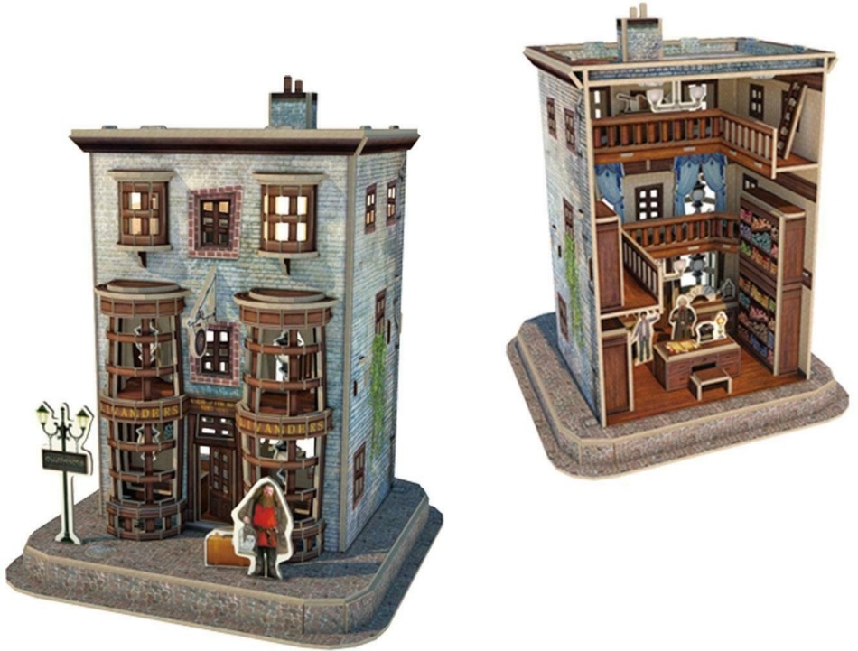 Harry Potter Diagon Alley: Ollivanders - 66 Piece 3D Jigsaw Puzzle