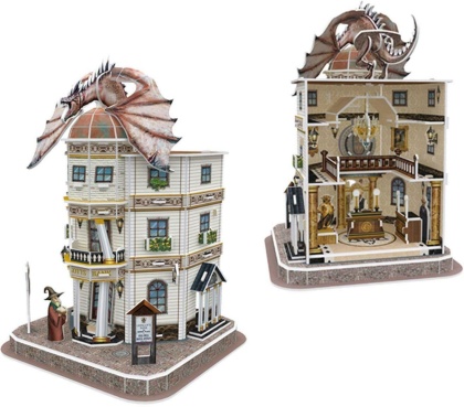 Harry Potter Diagon Alley: Gringotts - 74Piece 3D Jigsaw Puzzle