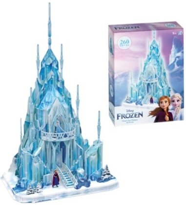 Disney: Frozen Ice Palace - 260Pc 3D Jigsaw Puzzle