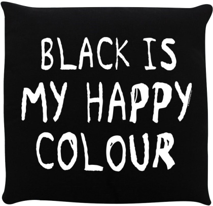 Black is My Happy Colour - Cushion