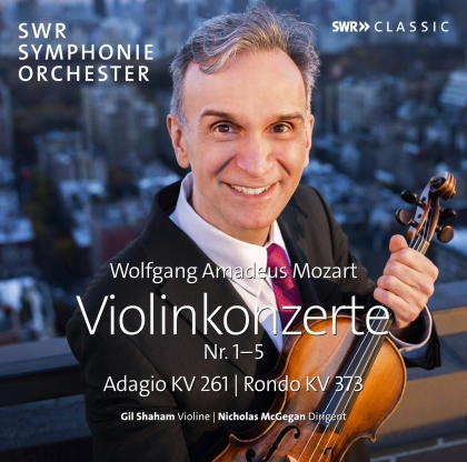 Wolfgang Amadeus Mozart (1756-1791), Nicholas McGegan & Gil Shaham - Violin Concertos No1-5 (2 CDs)
