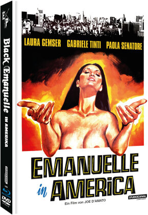 Emanuelle in America (1977) (Cover A, Limited Edition, Mediabook, 2 Blu-rays + DVD)