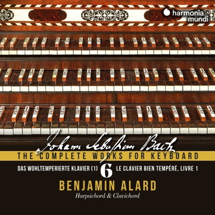 Johann Sebastian Bach (1685-1750) & Benjamin Alard - Das Wohltemperierte Clavier, Buch I (3 CDs)