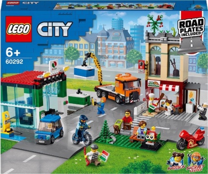 Stadtzentrum - Lego City, 790 Teile,