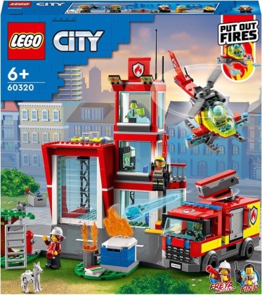 Feuerwache - Lego City, 540 Teile,