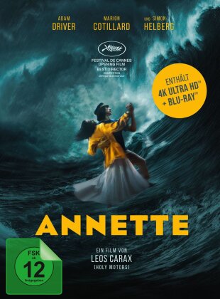 Annette (2021) (Limited Edition, Mediabook, 4K Ultra HD + Blu-ray)